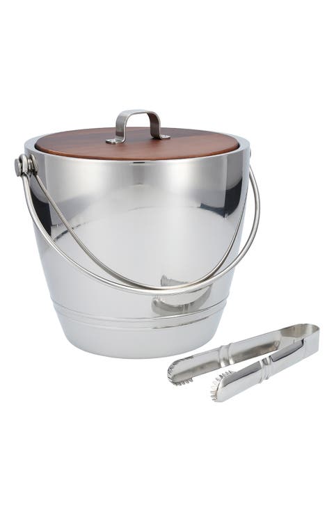 Crafthouse Ice Bucket & Tongs Set