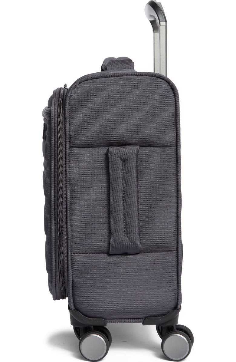 IT LUGGAGE Fusional 15-Inch Softside Underseat Luggage, Alternate, color, Warm Charcoal