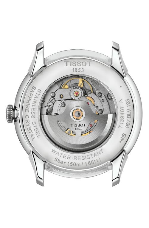 Tissot Chemin Des Tourelles Powermatic 80 Bracelet Watch, 39mm In Blue