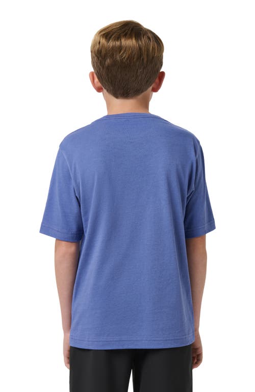 Travismathew Kids' No Looking Back Graphic T-shirt In Blue