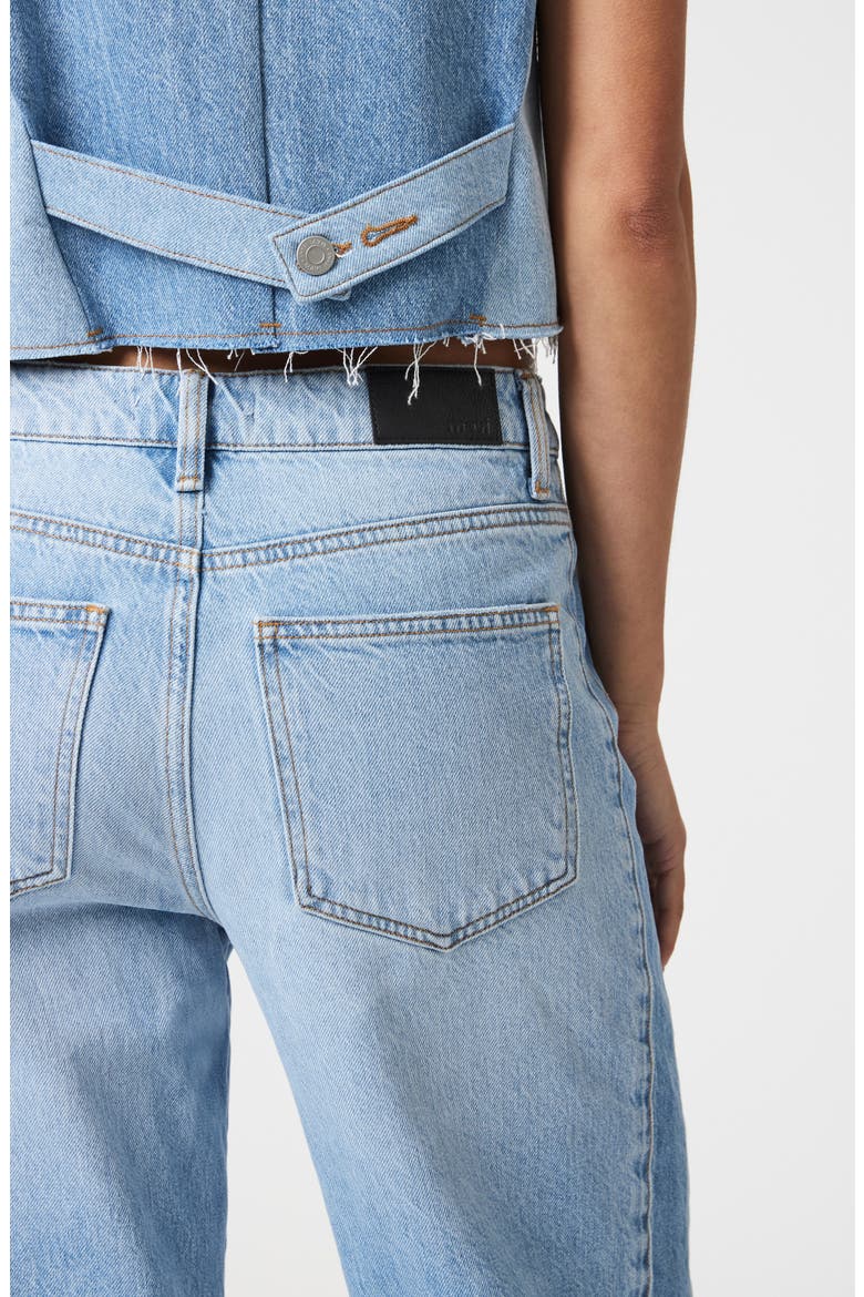 Malibu Wide Leg Jeans, Alternate, color, BLOCKING DENIM