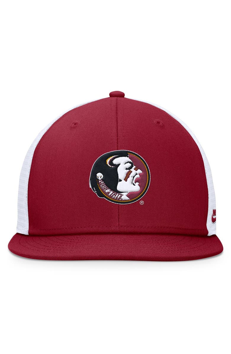 Nike Men's Nike Garnet/White Florida State Seminoles Legacy Pro Snapback Hat, Alternate, color, 