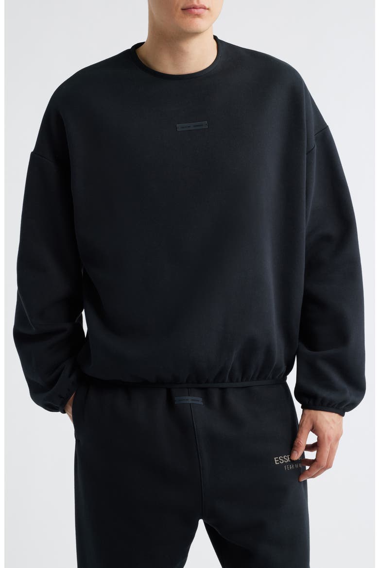 Fear of God Essentials Modern Fit Fleece Crewneck Sweatshirt (Men