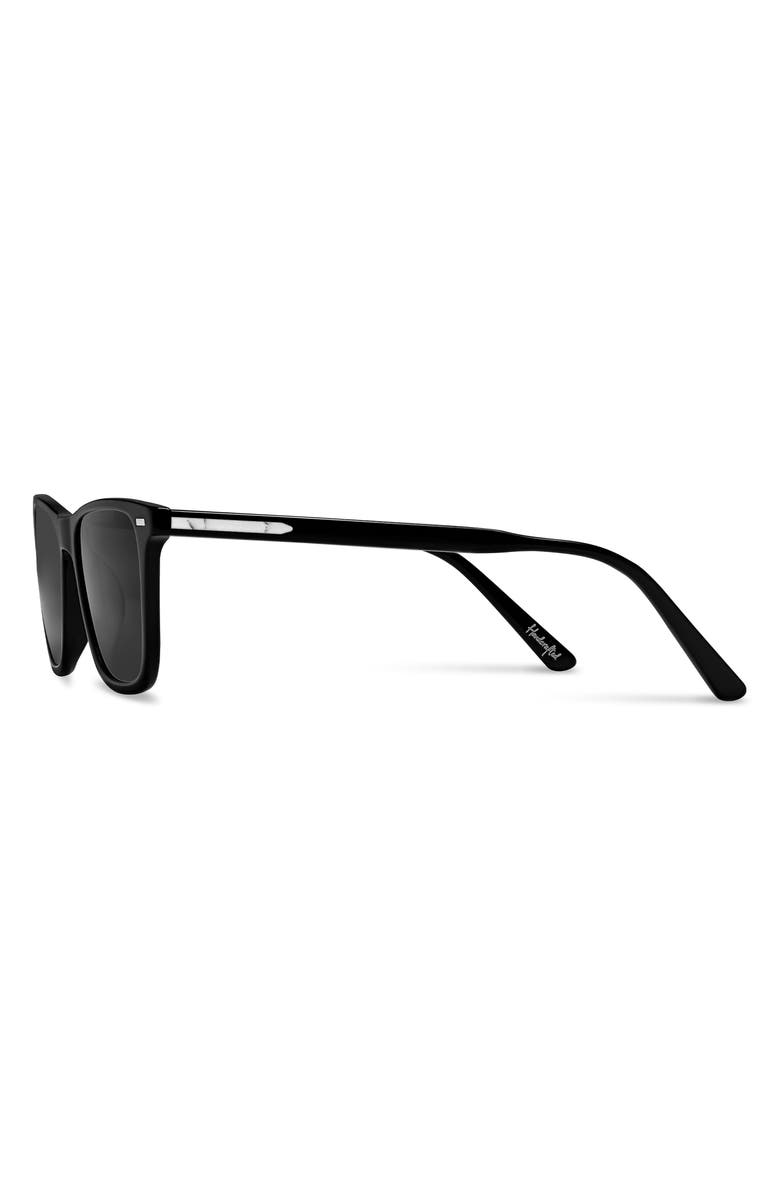 Vincero Atwater 51mm Polarized Rectangle Sunglasses, Alternate, color, 
