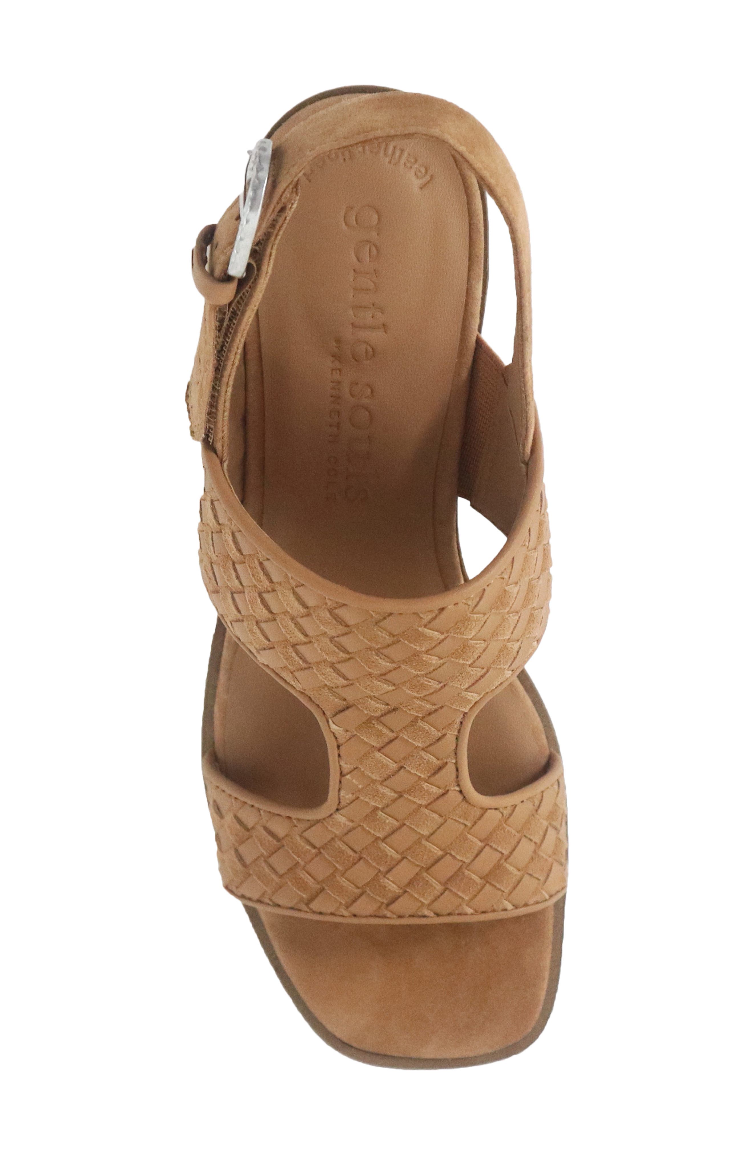 Gentle Souls Manda Sandal, Alternate, color, Tan Leather