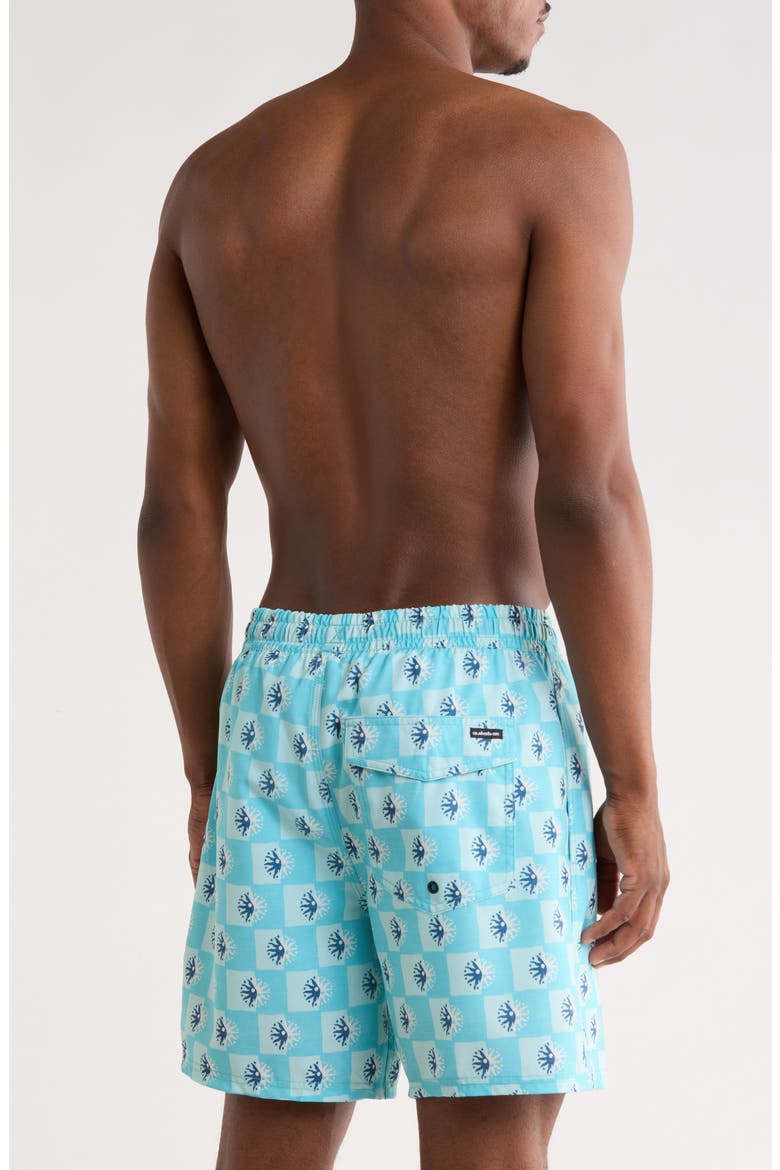 Mix Volley 17" Swim Trunks, Alternate, color, CRYSTAL SEAS