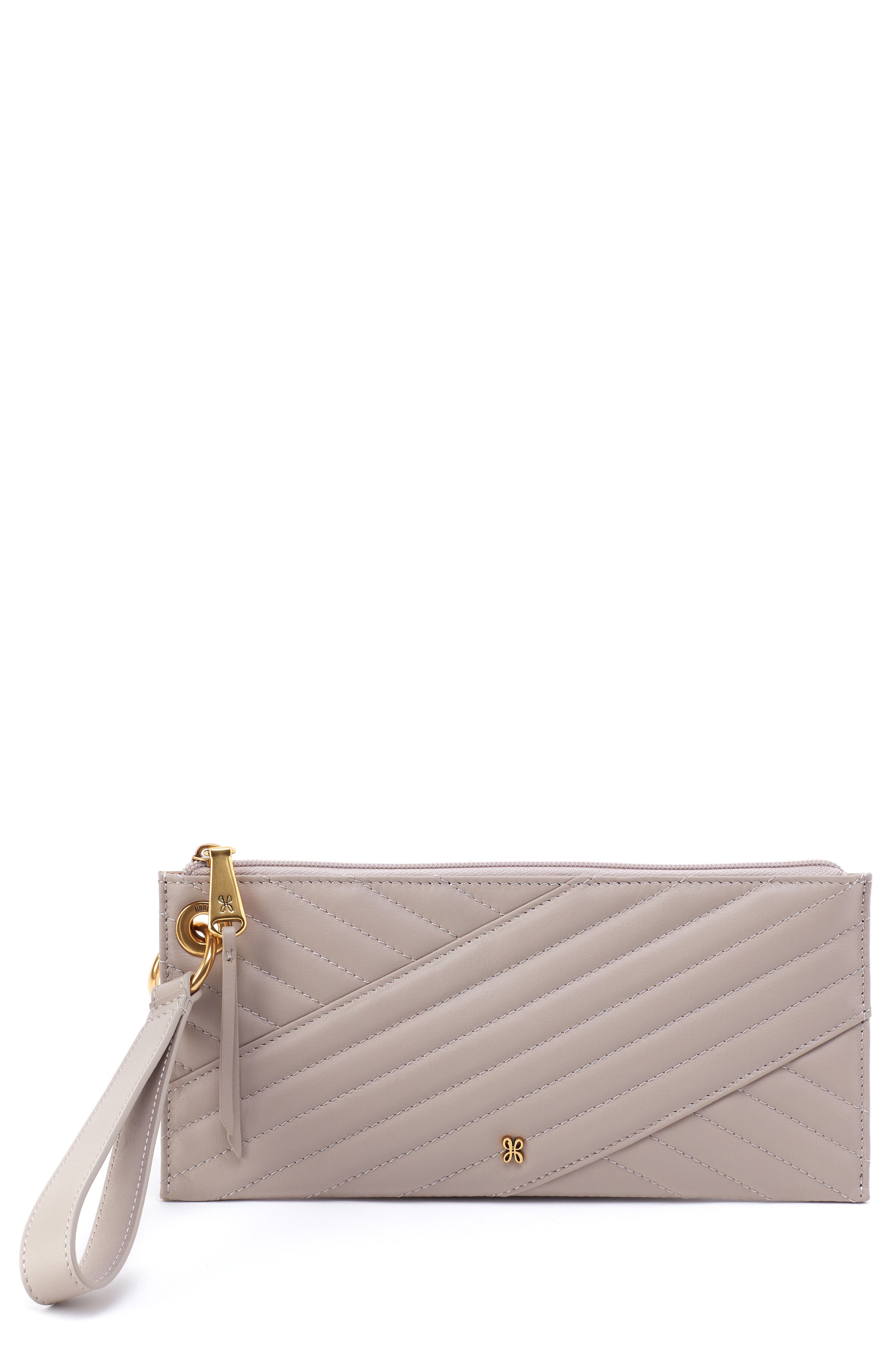 HOBO Vida Leather Wristlet, Main, color, 