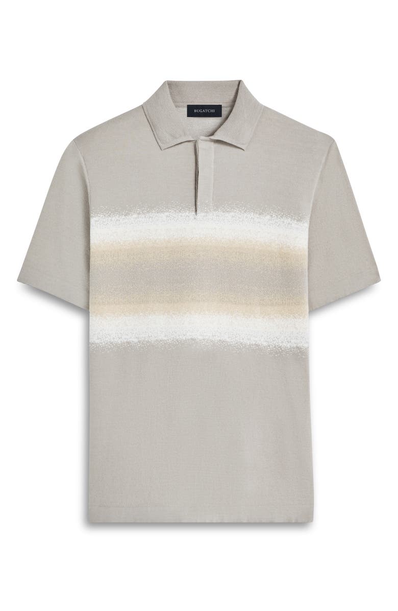 Bugatchi Cotton & Silk Polo, Alternate, color, Willow