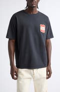 Rhude Filatro Crest Cotton Graphic T-Shirt