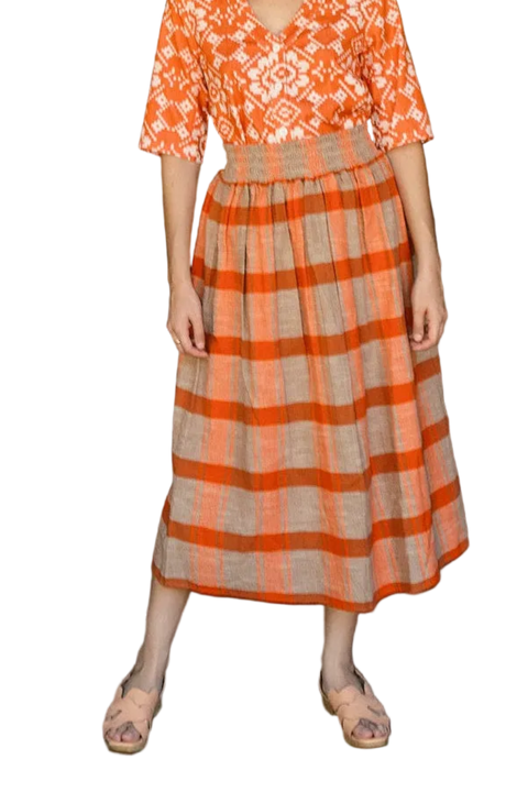 Rara Reversible Midi Skirt