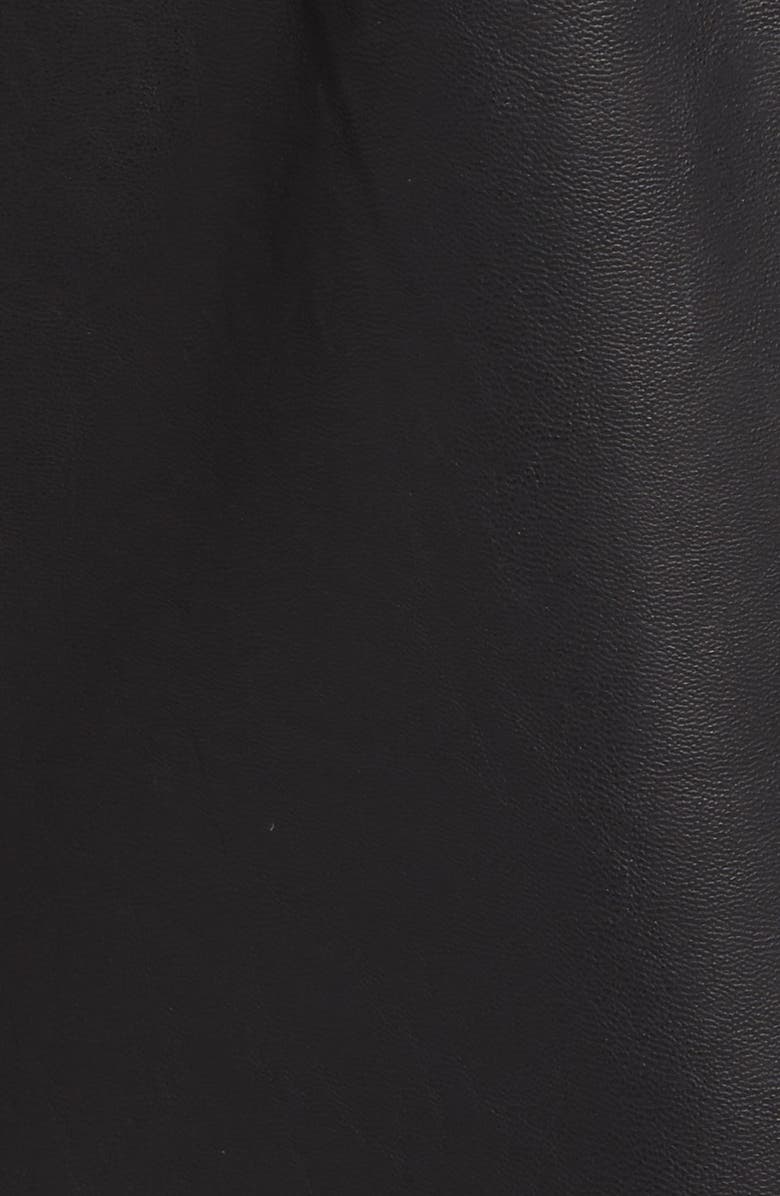 BLANKNYC Faux Leather Blazer, Alternate, color,