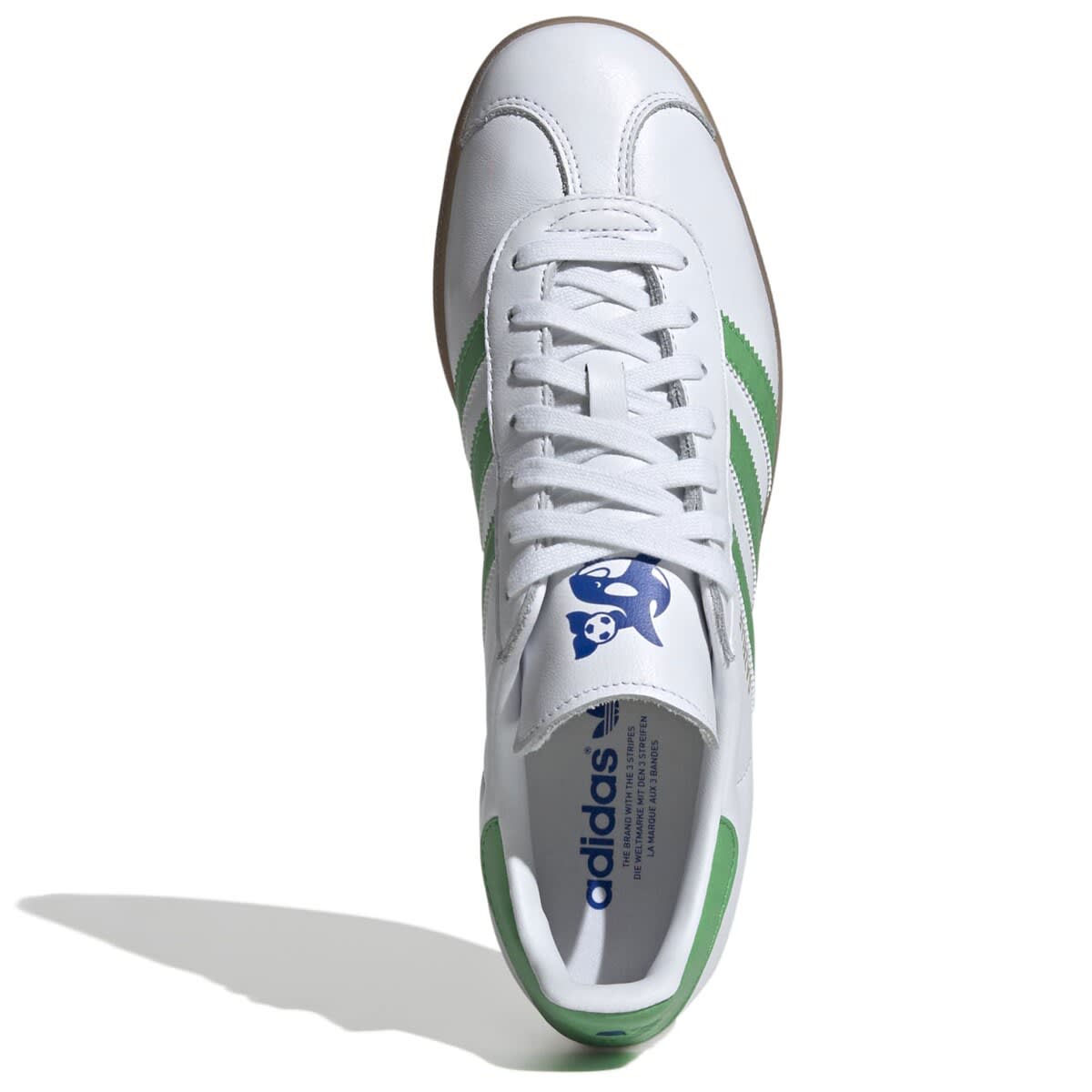 adidas Originals Men's adidas Originals White Seattle Sounders FC Gazelle Shoes, Alternate, color, 