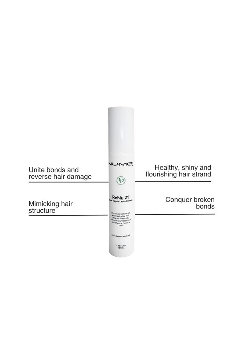 ReNu 21 Nano Repair Leave-In Mask, Alternate, color, White- 100mL
