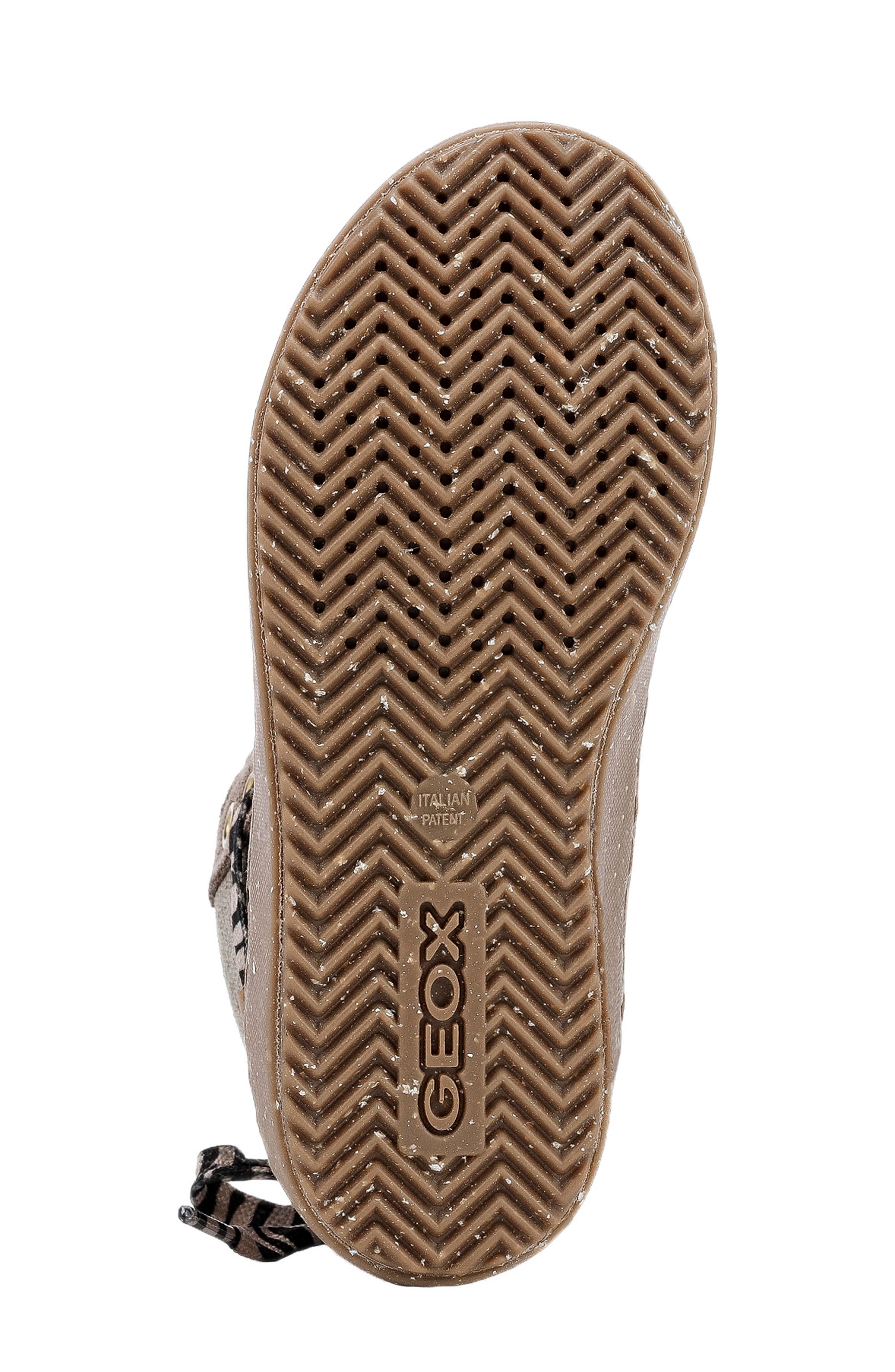 Geox x WWF Kalispera High Top Sneaker, Alternate, color, 