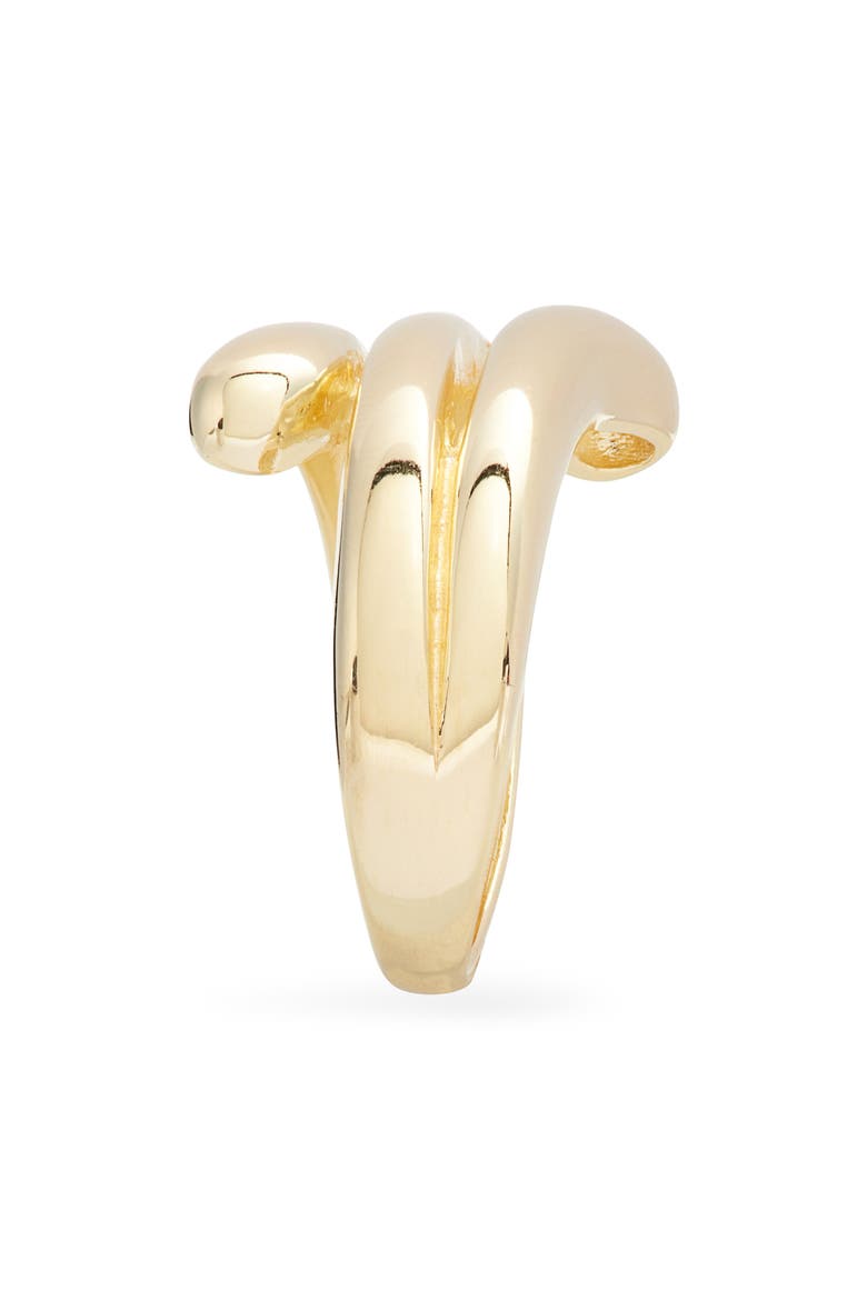 Argento Vivo Wrap Ring, Alternate, color, GOLD