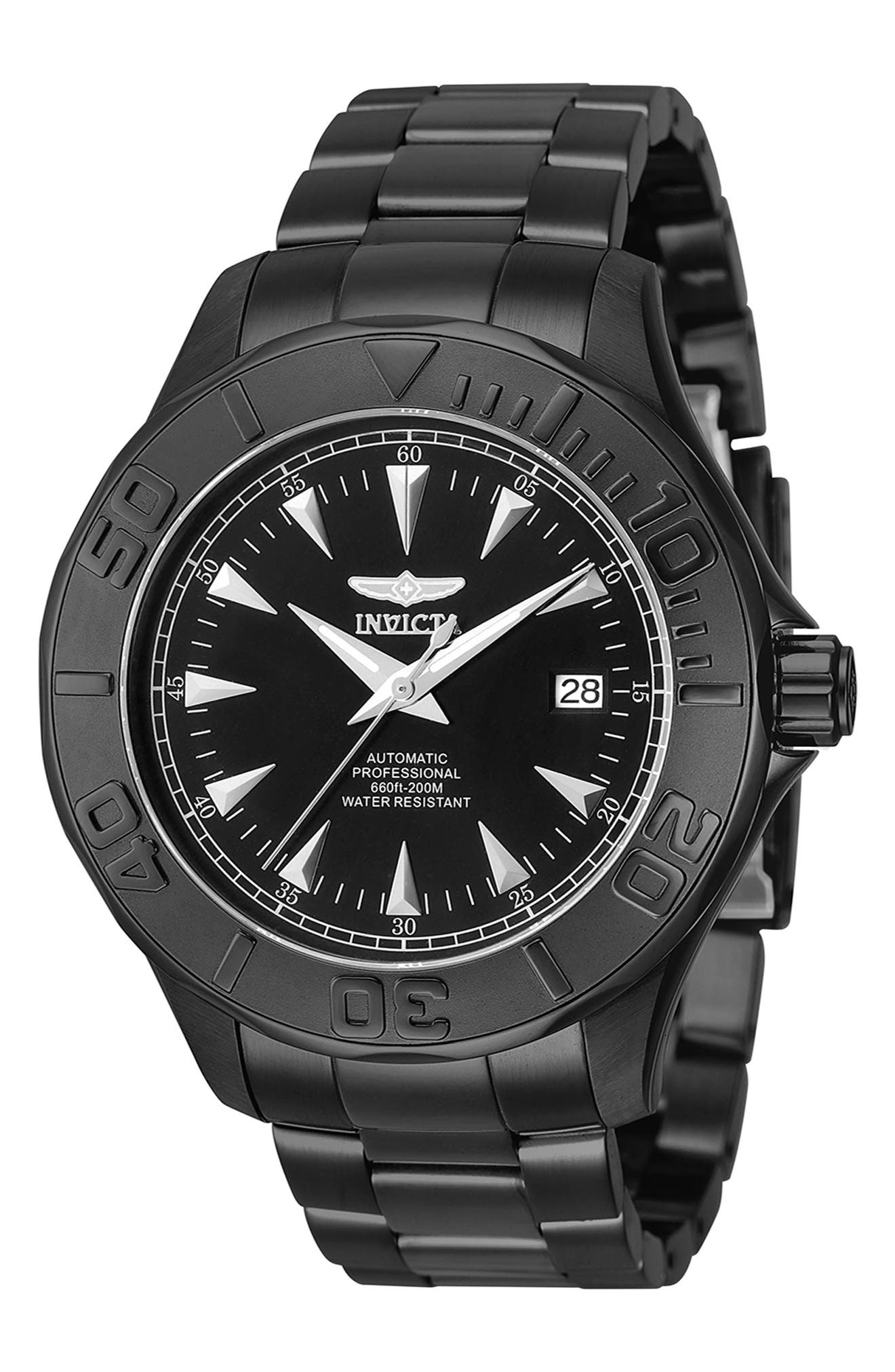 Signature Automatic Bracelet Watch, 47mm
