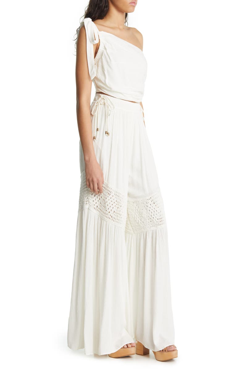 Free People Keeley One-Shoulder Top & Pants Set, Alternate, color,