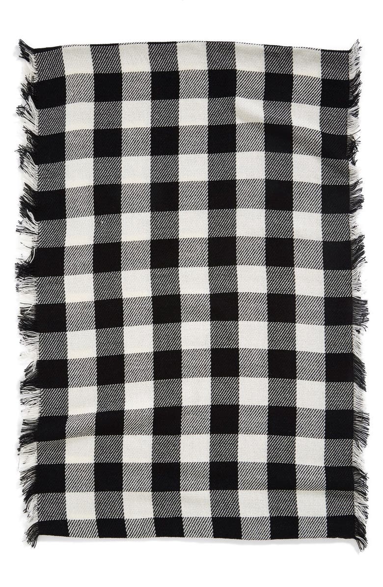 Steve Madden Buffalo Plaid Infinity Scarf, Alternate, color,