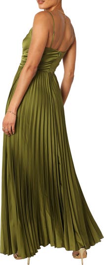 Naira Pleated Maxi Dress