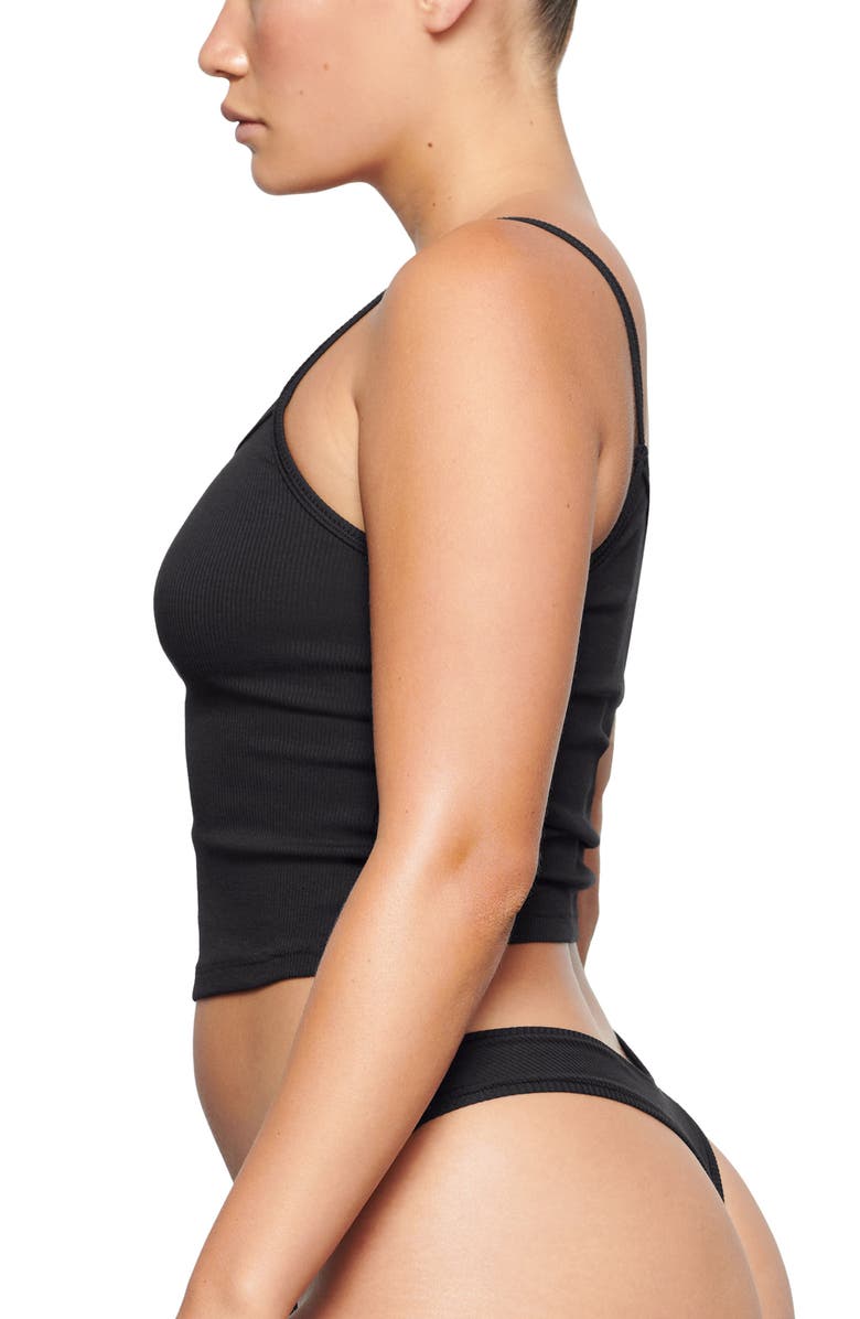 SKIMS Cotton Rib Camisole, Alternate, color,