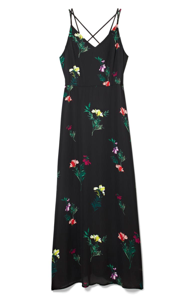 Vince Camuto Tropical Garden Maxi Dress, Alternate, color,