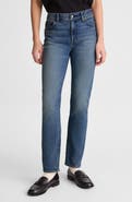 Madewell The Jules Slim Straight Leg Jeans
