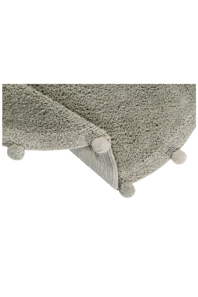 Bubbly Washable Cotton Area Rug, Alternate, color, OLIVE NATURAL