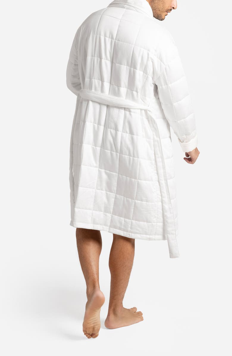 Sunday Citizen Quilted Robe, Alternate, color, Off White