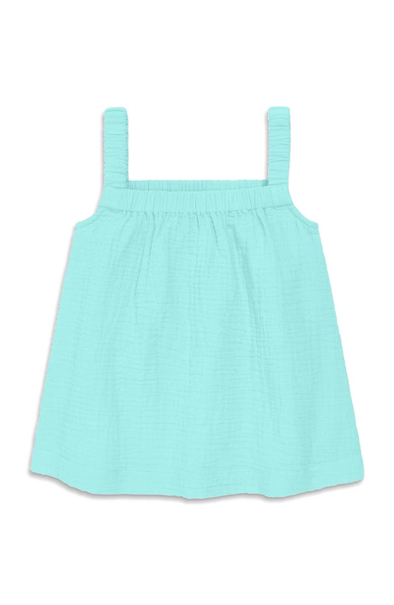 Primary Kids Cotton Gauze Tank, Main, color, Mist
