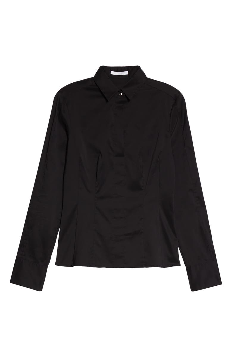 BOSS 'Bashina' Stretch Poplin Shirt, Alternate, color,