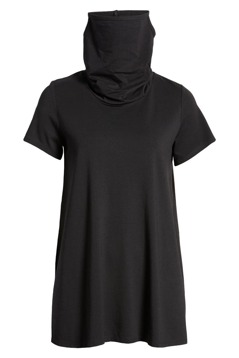 Mask T-Shirt, Alternate, color, BLACK