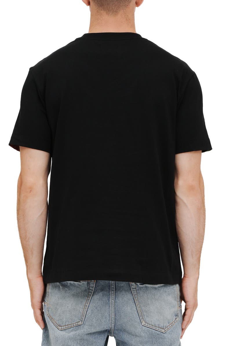 PURPLE BRAND Textured Cotton Jersey Graphic T-Shirt, Alternate, color, 