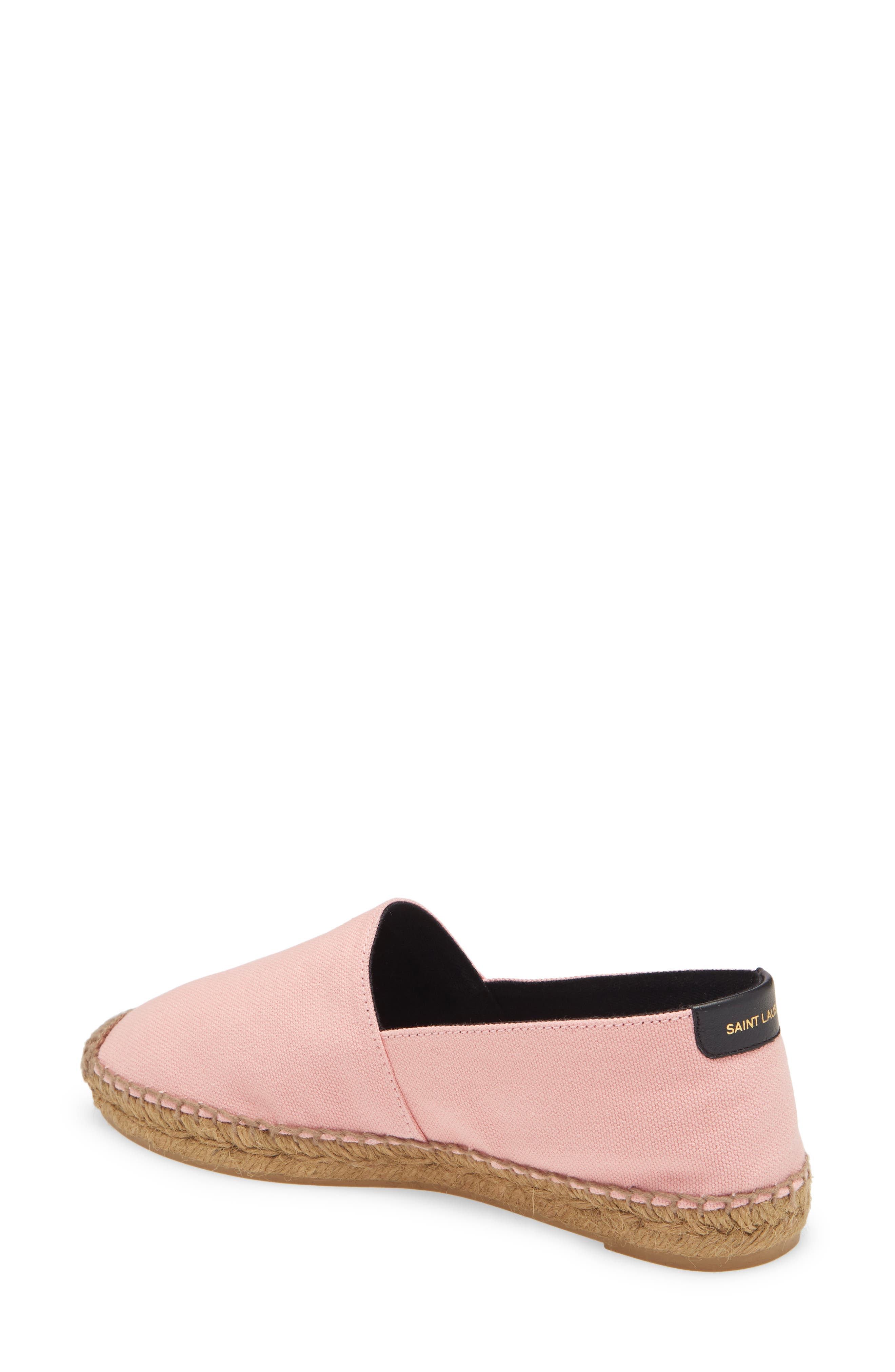Monogramme Espadrille Flat, Alternate, color, EROS PINK