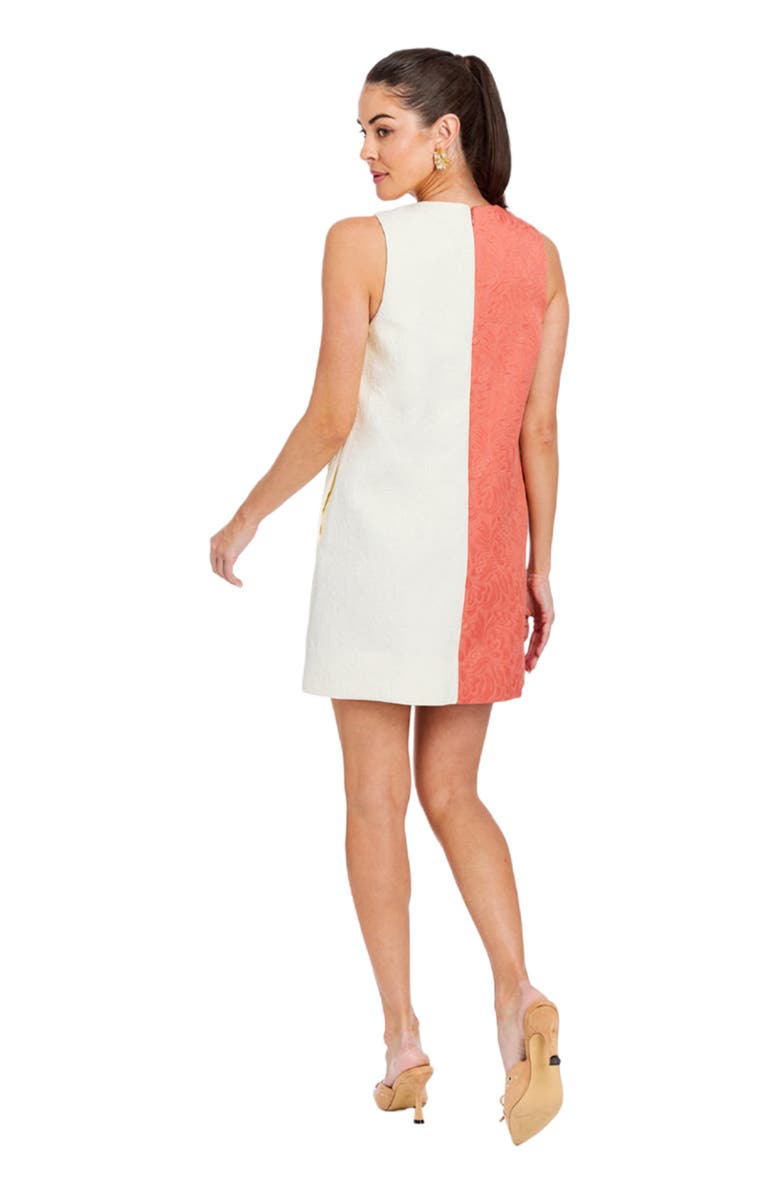 Mestiza New York Etta Sleeved Scallop Mini Dress, Alternate, color,