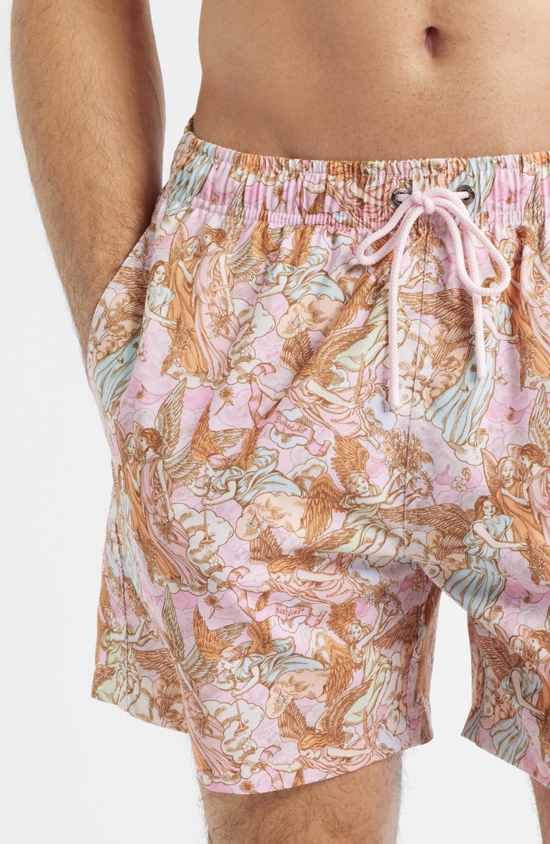 Boardies Floral Swim Trunks, Alternate, color,