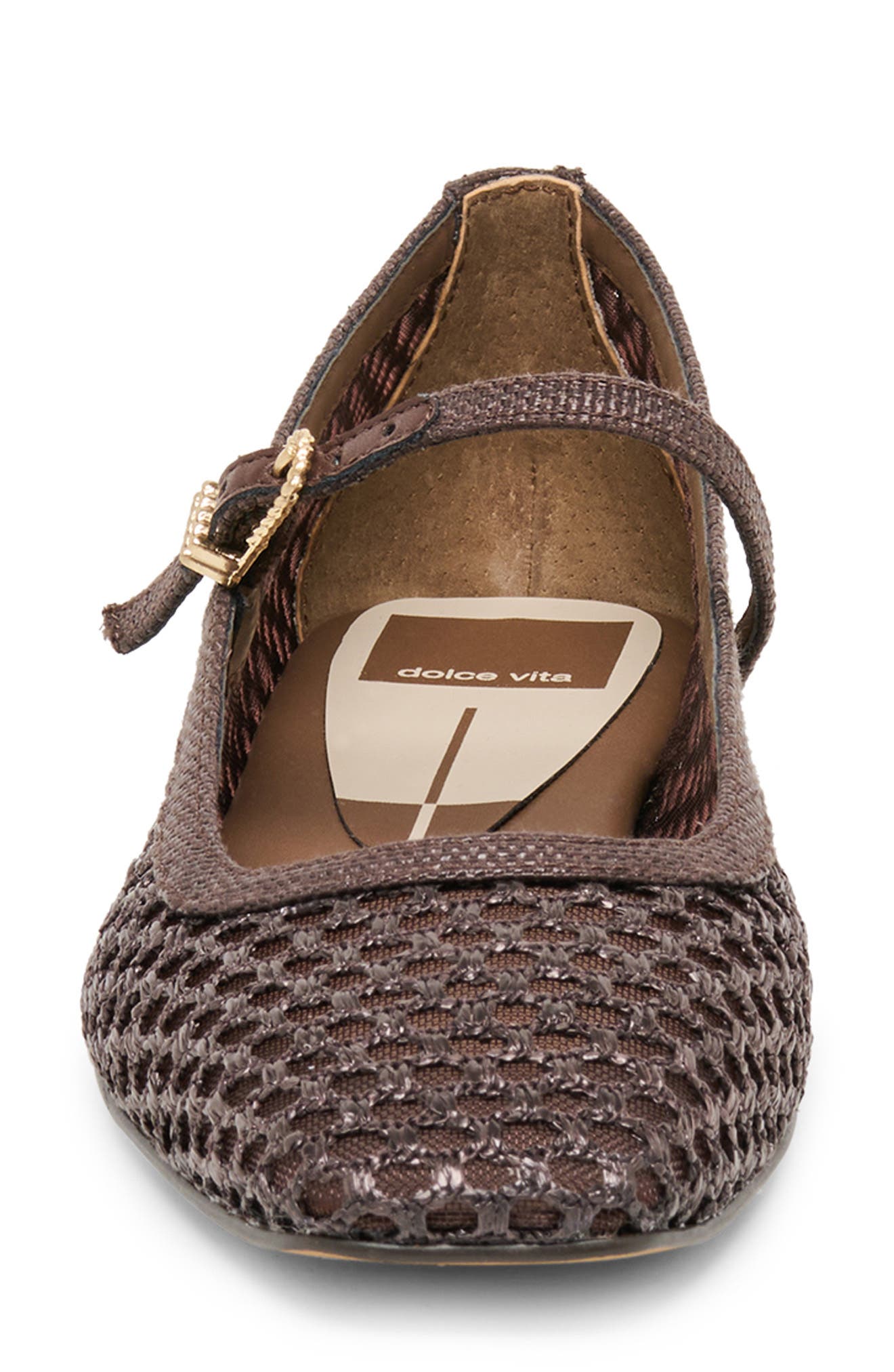 Reyes Mary Jane, Alternate, color, CHOCOLATE WOVEN RAFF