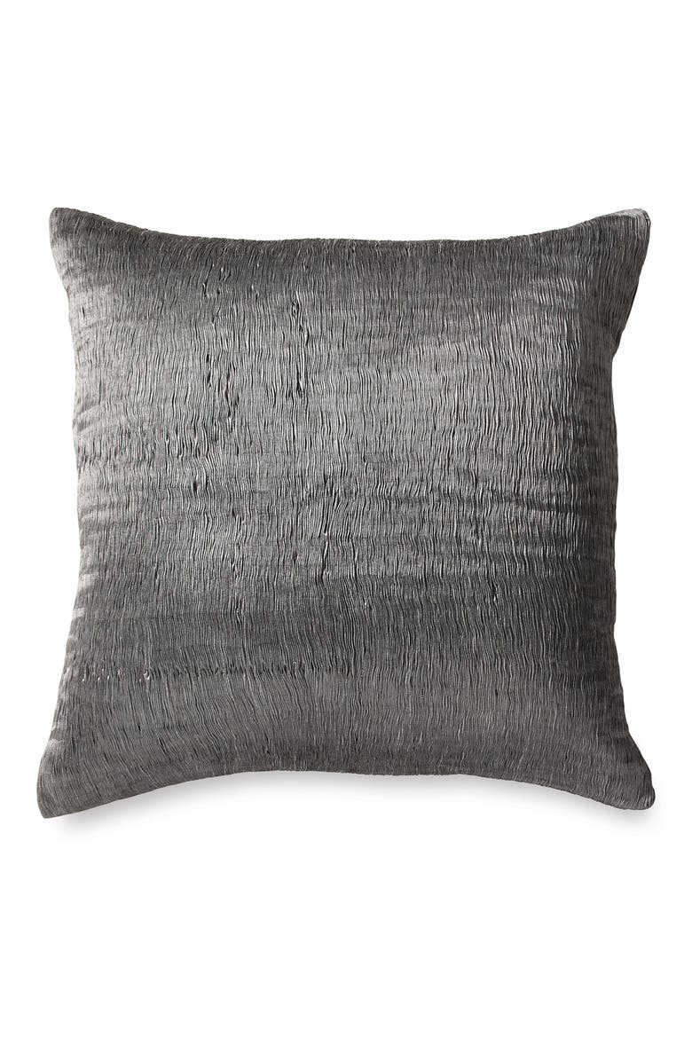 Metamorphosis Metallic Euro Sham, Main, color, SILVER