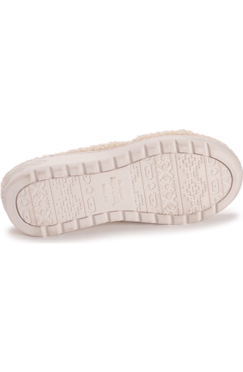 MUK LUKS Cloud Ribbed Terry Double Strap Slide Slipper, Alternate, color,