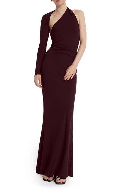 Manhattan One Shoulder Gown