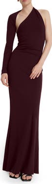 Marcella Manhattan One Shoulder Gown