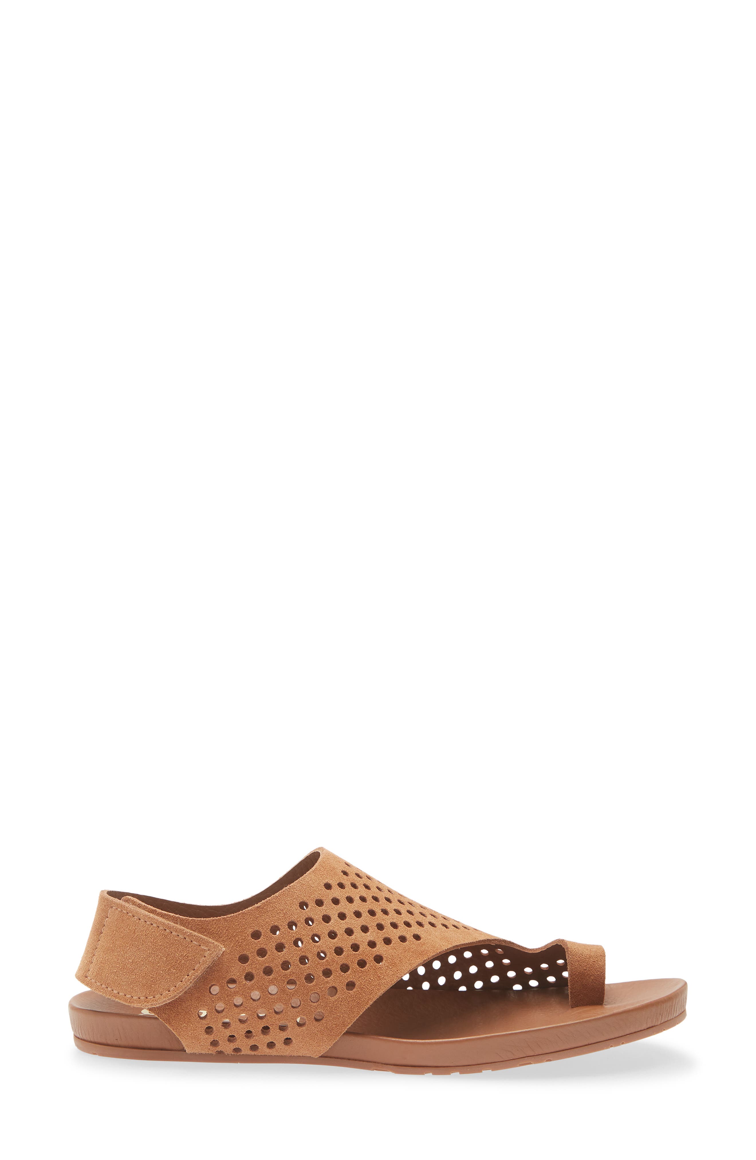 Pedro Garcia <p>Valisa Leather Slide Sandal (Women) </p>, Alternate, color, Adobe Castoro
