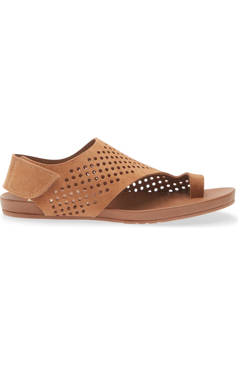 Pedro Garcia <p>Valisa Leather Slide Sandal (Women) </p>, Alternate, color, Adobe Castoro