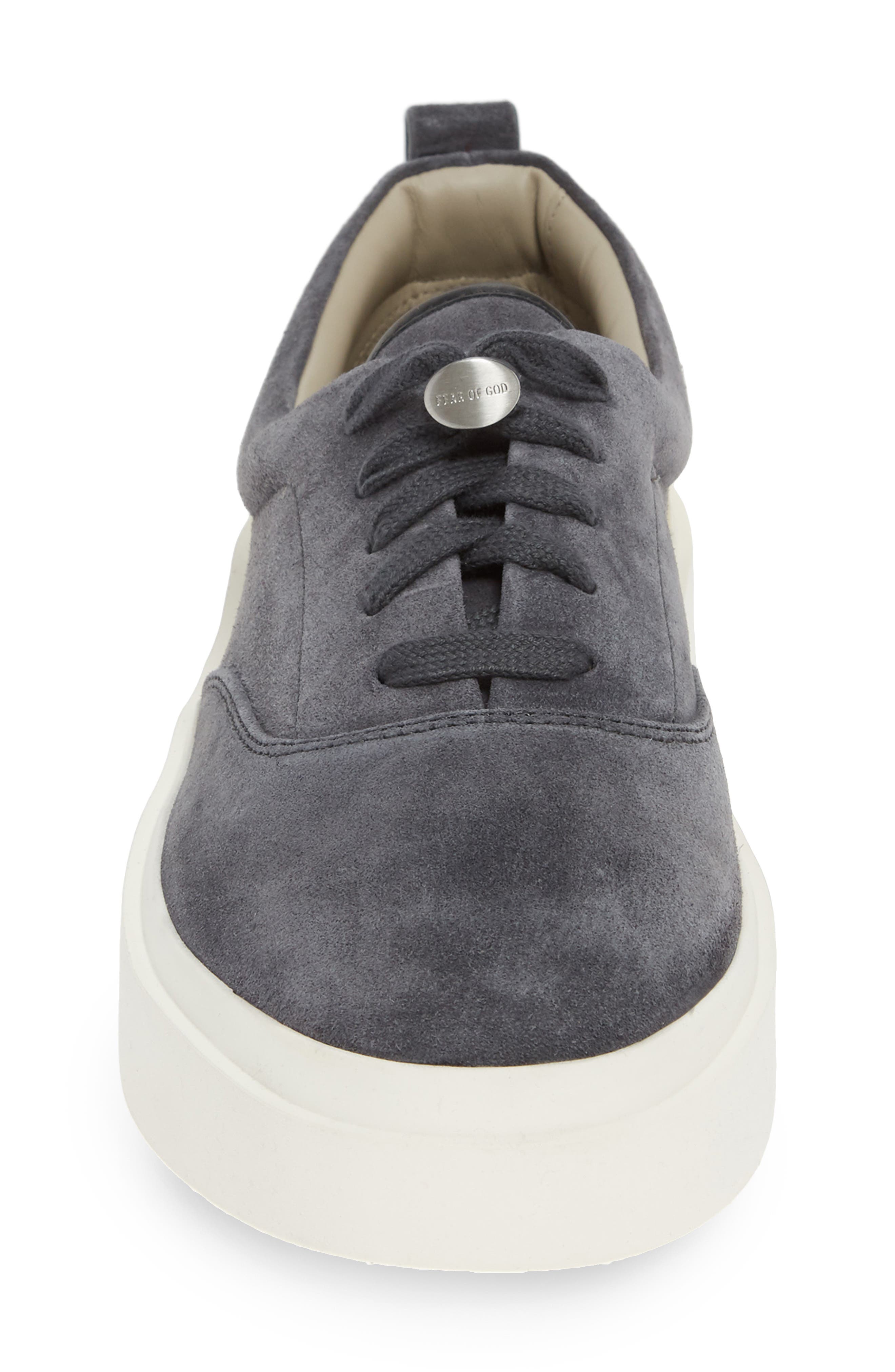 101 Low Top Sneaker, Alternate, color, BLACK SUEDE W/ CREAM LEATHER