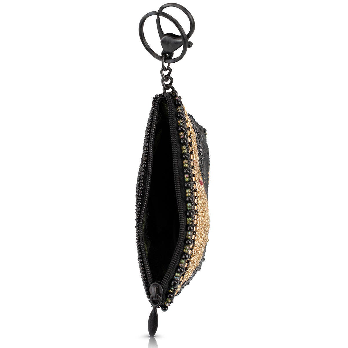 Mary Frances Accessories Bottoms Up Coin Purse, Alternate, color, Black