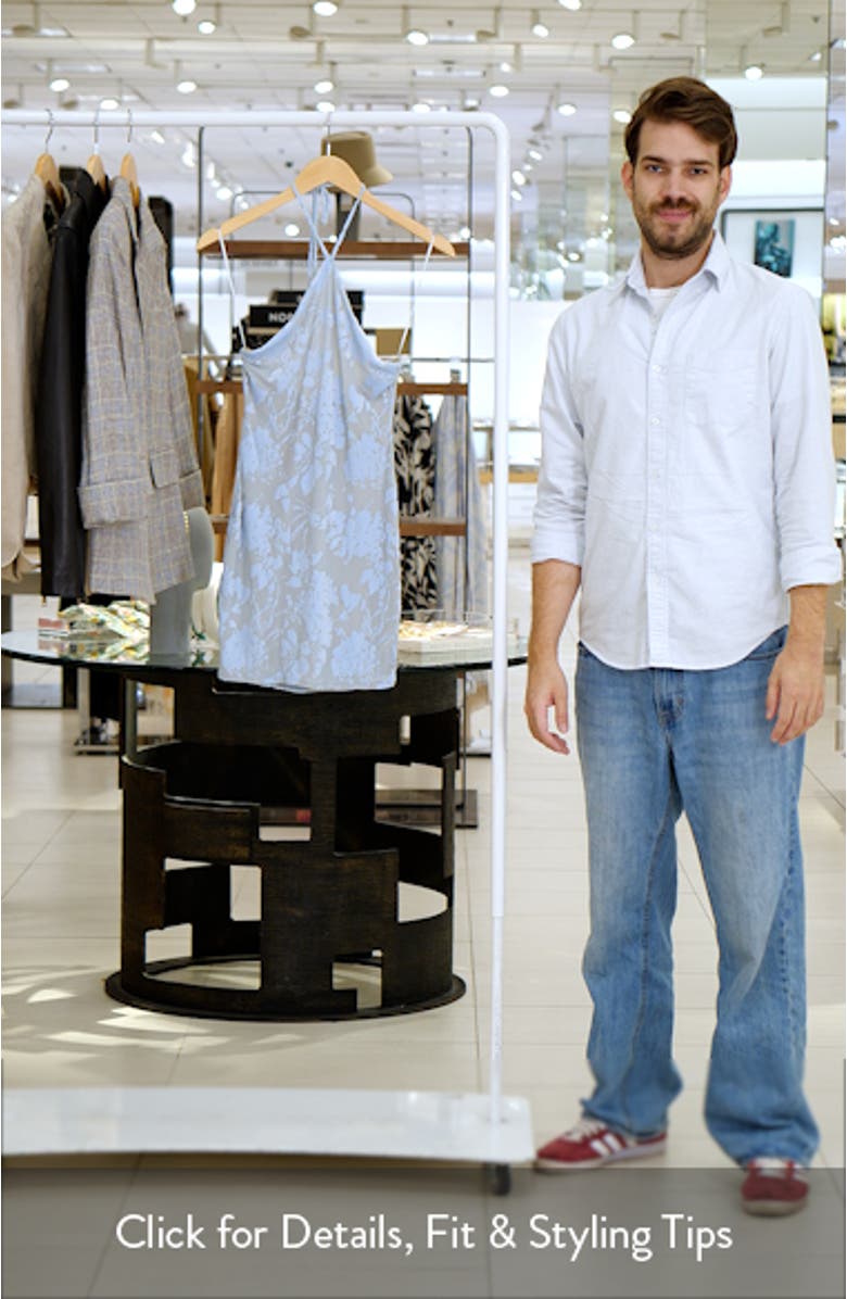 Burnout Halter Minidress, sales video thumbnail