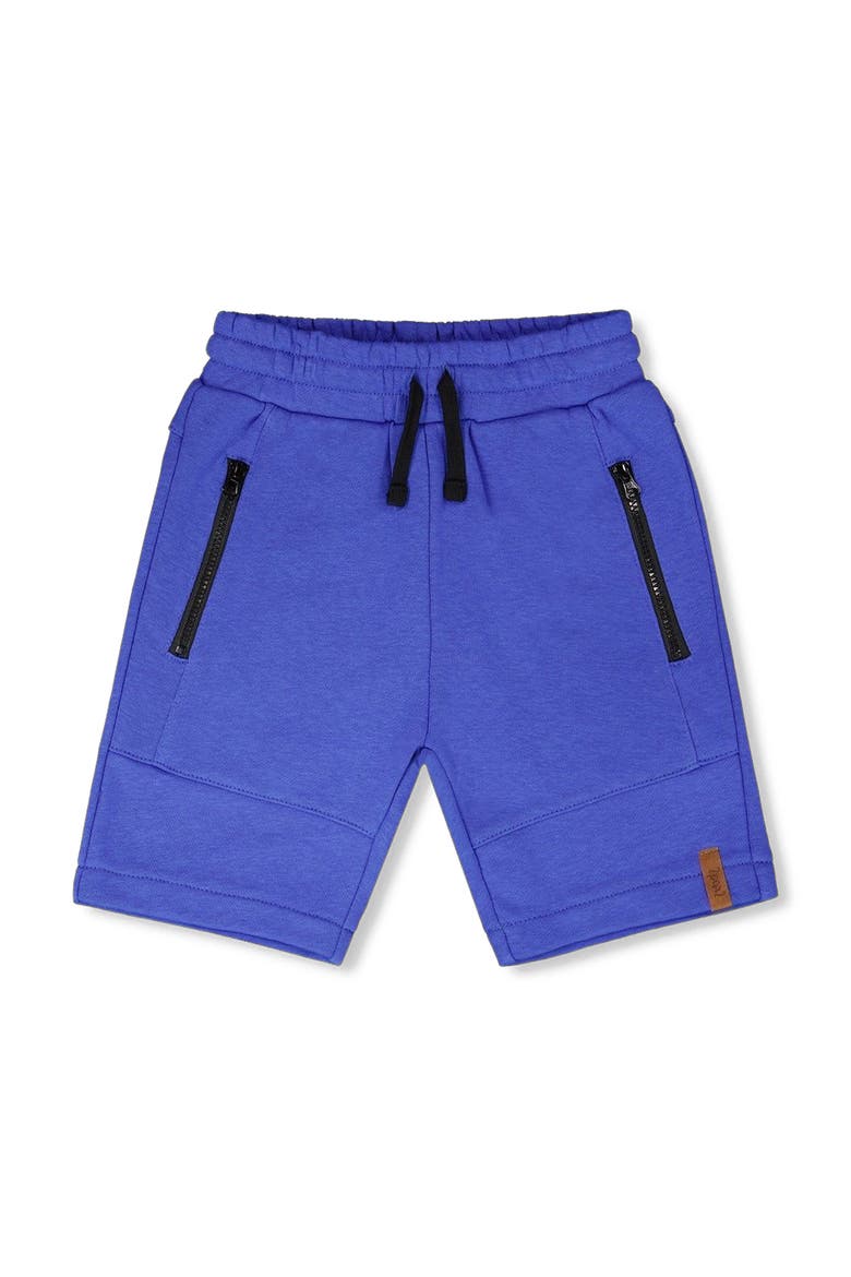 French Terry Shorts with Cross Seams, Main, color, Royal Blue
