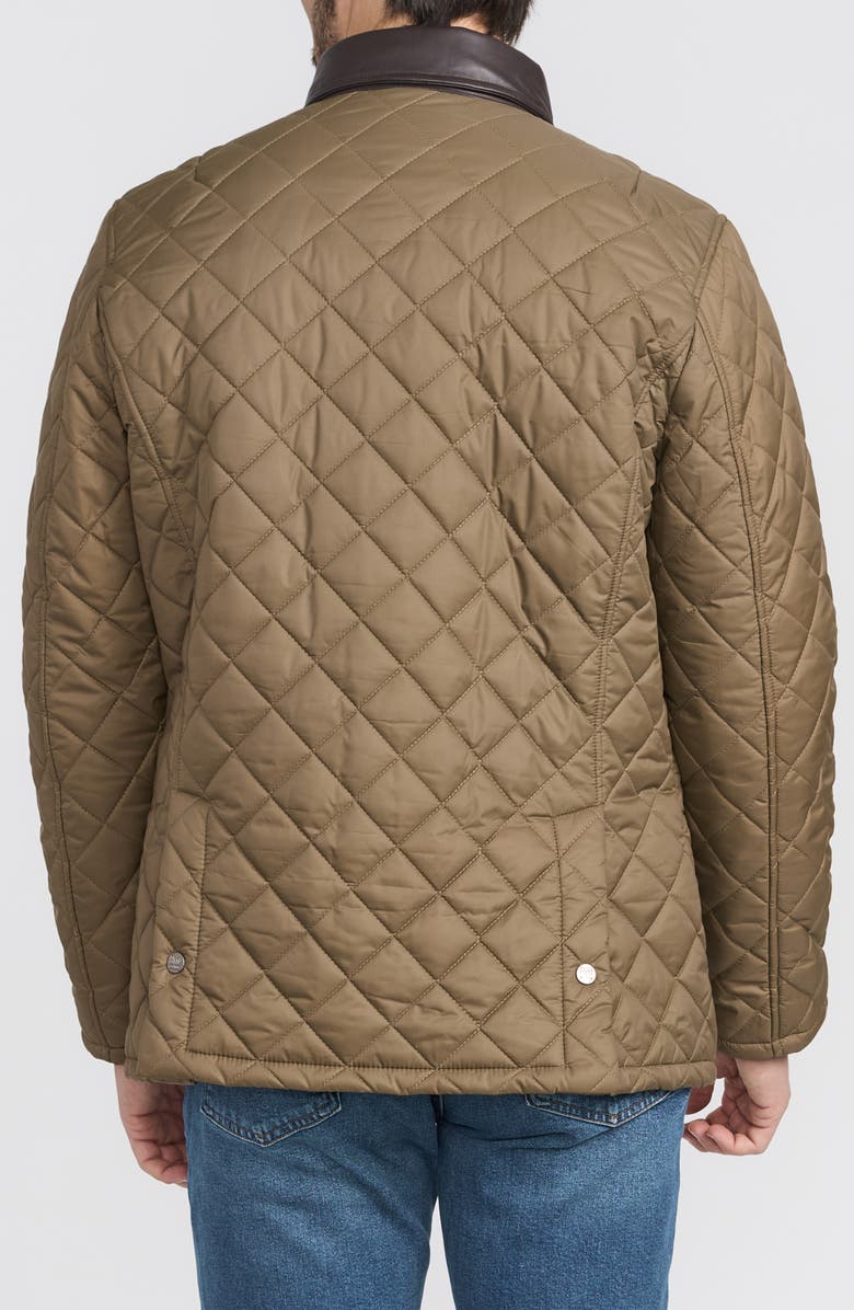 FLYNT Diamond Quilted Jacket, Alternate, color, Khaki