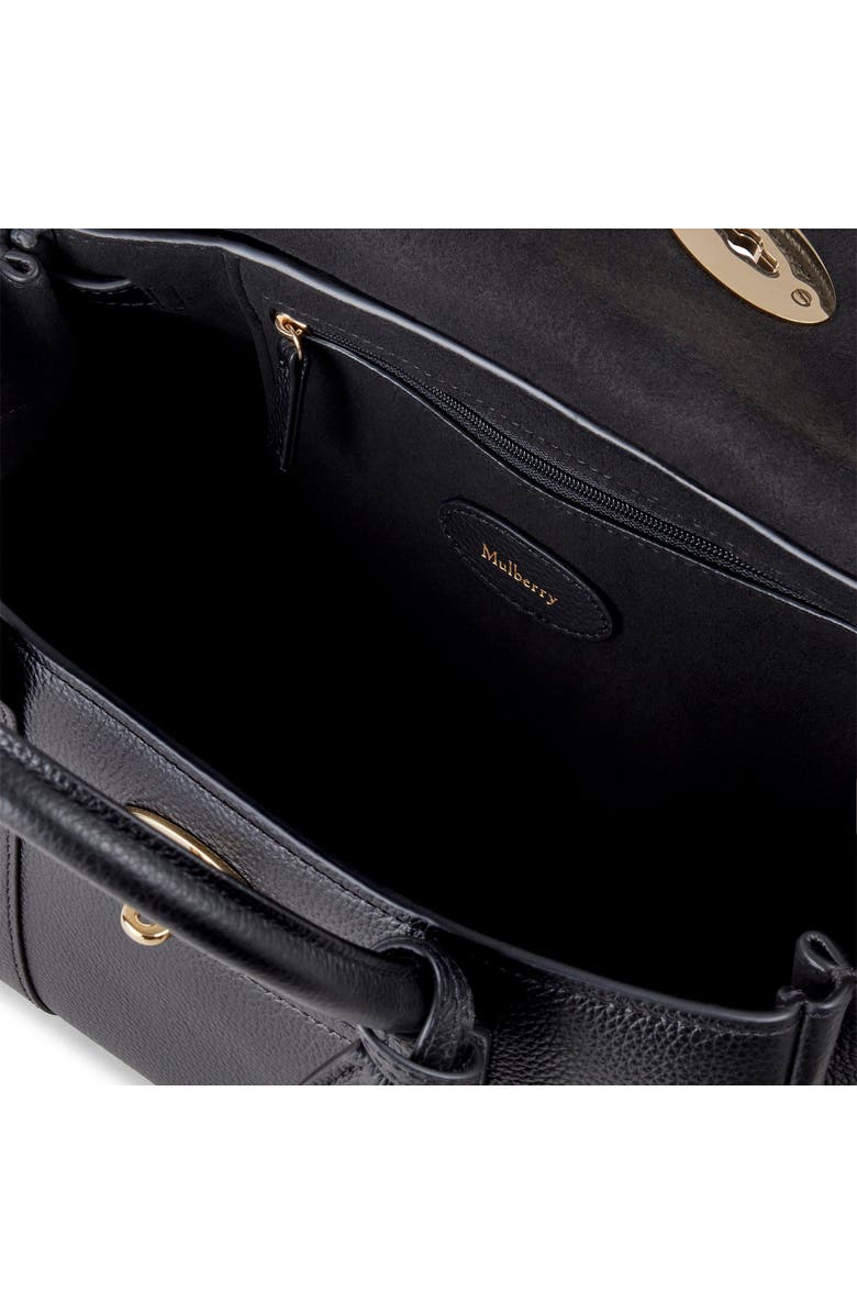 Mulberry Small Bayswater Satchel, Alternate, color, Black