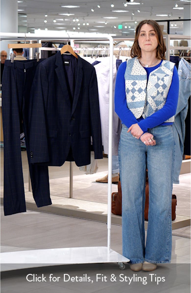 Huge Windowpane Check Suit, sales video thumbnail