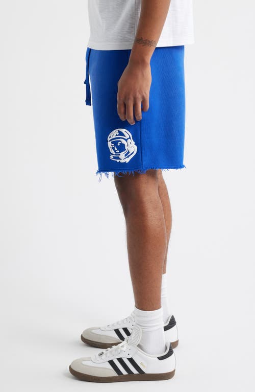 Billionaire Boys Club Helmet Logo Distressed Sweat Shorts